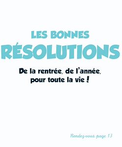 Télécharger le livre :  Les bonnes résolutions