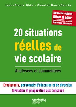 Télécharger le livre :  20 Situations réelles de Vie Scolaire