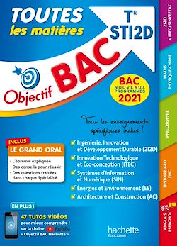 Télécharger le livre :  Objectif Bac 2021 Toutes les matières Term STI2D
