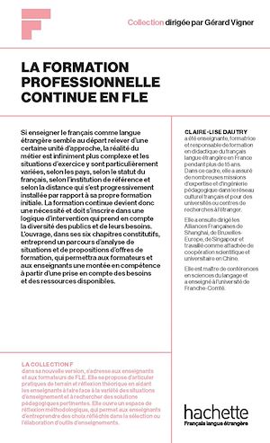Téléchargez le livre :  Collection F - La Formation professionnelle continue en FLE (Ebook)