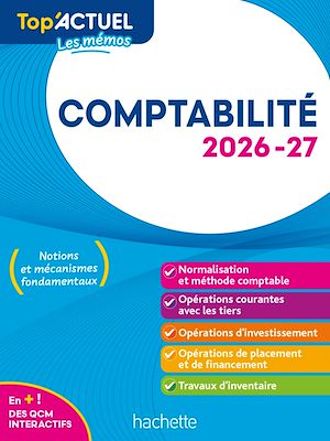 Téléchargez le livre :  Top'Actuel Comptabilité  2026-2027