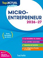 Télécharger le livre :  Top'Actuel Micro-entrepreneur  2026-2027