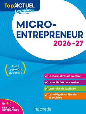 Download the eBook: Top'Actuel Micro-entrepreneur  2026-2027