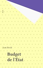 Download this eBook Budget de l'État