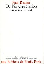 Télécharger le livre :  De l'interprétation. Essai sur Freud
