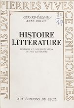 Télécharger le livre :  Histoire, littérature