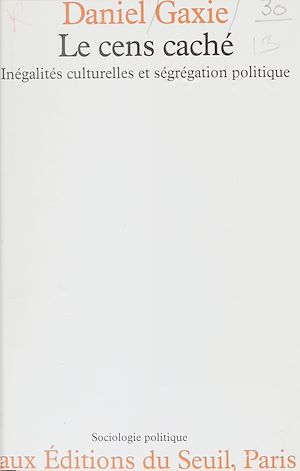 Téléchargez le livre :  Le Cens caché