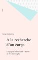 Télécharger le livre :  À la recherche d'un corps