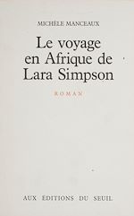 Télécharger le livre :  Le Voyage en Afrique de Lara Simpson