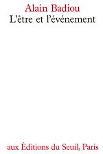 Télécharger le livre :  L'Être et l'événement