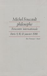 Download this eBook Michel Foucault philosophe