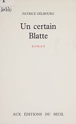 Download this eBook Un certain Blatte