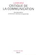 Télécharger le livre :  Critique de la communication