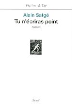 Télécharger le livre :  Tu n'écriras point - Mention spéciale Prix Wepler 2003