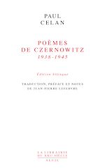 Télécharger le livre :  Poèmes de Czernowitz (1938-1945)