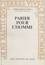 Download this eBook Parier pour l'homme