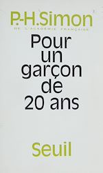 Download this eBook Pour un garçon de 20 ans