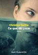 Télécharger le livre :  Ce que dit Lucie
