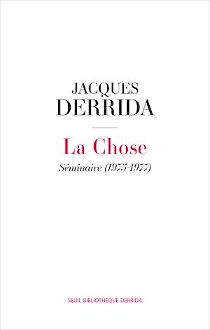 Téléchargez le livre :  La Chose
