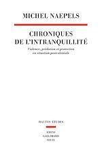 Télécharger le livre :  Chroniques de l'intranquillité