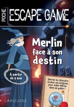 Escape de game de poche Junior - Merlin face à son destin | Cluzel, Valérie. Auteur