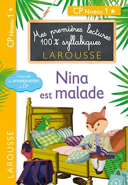 Télécharger le livre :  Premières lectures syllabiques - Nina est malade (Niveau 1)