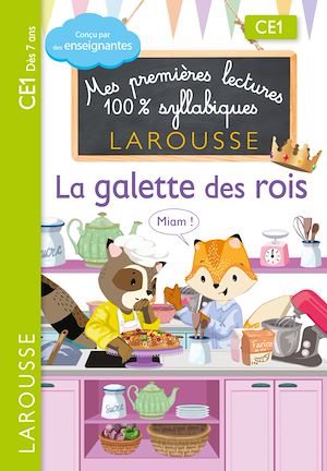 Téléchargez le livre :  Premières lectures syllabiques CE1 - La galette