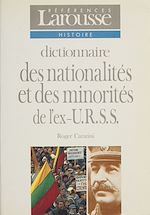 Download this eBook Dictionnaire des nationalités et des minorités de l'ex-U.R.S.S.