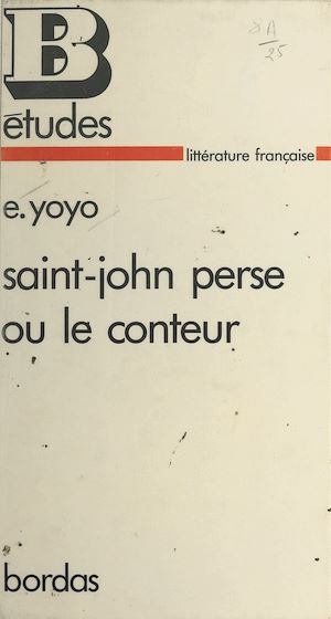 Download the eBook: Saint-John Perse et le conteur