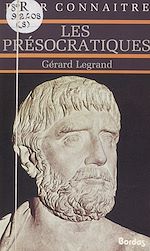 Download this eBook Les présocratiques