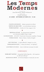 Download this eBook Les Temps Modernes N° 660 N° 660