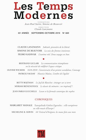 Download the eBook: Les Temps Modernes N° 660 N° 660