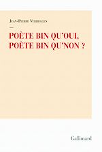 Télécharger le livre :  Poète bin qu'oui, poète bin qu'non?