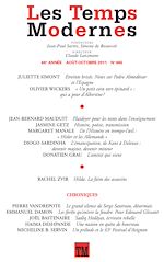 Download this eBook Les Temps Modernes N° 665 N° 665