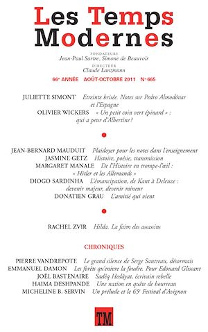 Download the eBook: Les Temps Modernes N° 665 N° 665