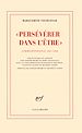 Télécharger le livre :  "Persévérer dans l'être". Correspondance 1961-1963