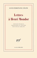 Télécharger le livre :  Lettres à Henri Mondor