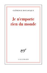 Télécharger le livre :  Je n'emporte rien du monde