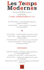 Download this eBook Les Temps Modernes N° 671 N° 671