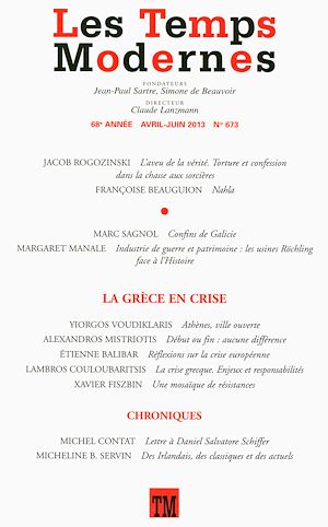 Download the eBook: Les Temps Modernes N° 673 N° 673