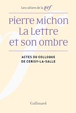 Download this eBook Pierre Michon. La Lettre et son ombre