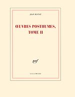 Télécharger le livre :  Œuvres posthumes (Tome 2)