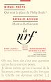 Télécharger le livre :  La Nouvelle Revue Française N° 618 (Mai 2016)