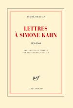 Télécharger le livre :  Lettres à Simone Kahn (1920-1960)