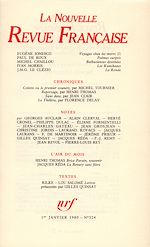 Télécharger le livre :  La Nouvelle Revue Française N° 324
