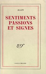 Télécharger le livre :  Sentiments, passions et signes