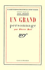 Télécharger le livre :  Un grand personnage