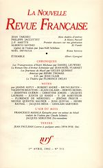 Télécharger le livre :  La Nouvelle Revue Française N° 351