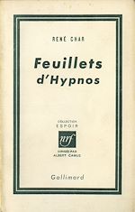 Télécharger le livre :  Feuillets d'Hypnos