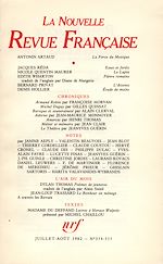 Télécharger le livre :  La Nouvelle Revue Française N° 354